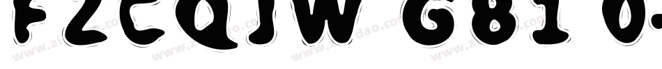 FZCQJW GB1 0字体转换